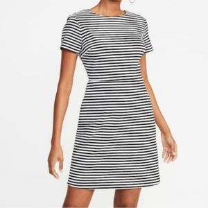 Ponte knit sheath dress